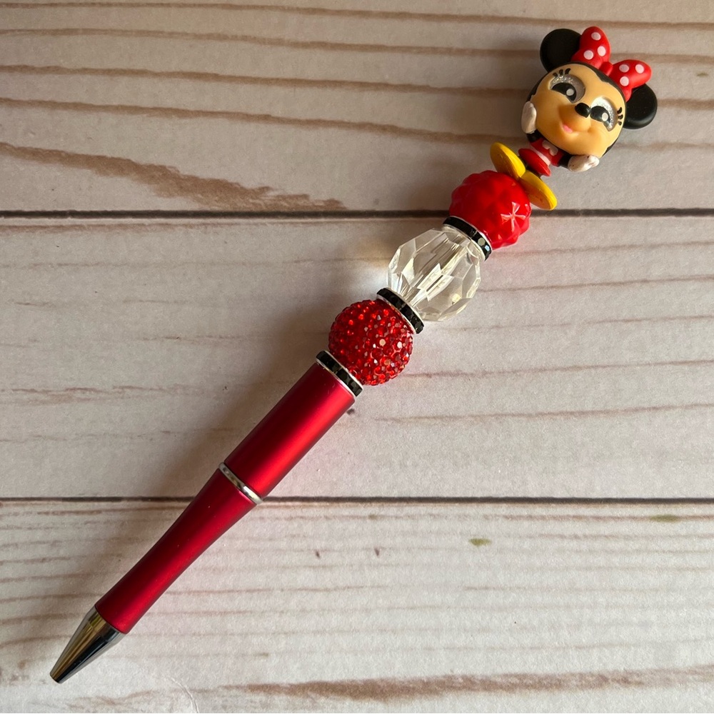 Disney Doorables “Minnie Mouse” Beaded Pen - Picture 3 of 10